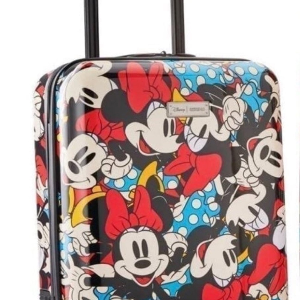 Disney Minnie Mouse Graphic Carry-On - Red, Black, White, Blue, Yellow